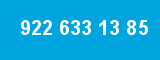 922 633 13 85 922 633 13 85